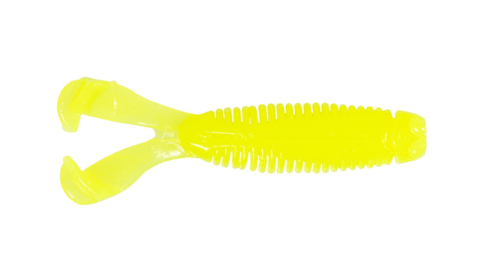 Z-man Micro Goat Creature Lure, 8 Pack, Hot Chartreuse, 1.75in, MGT-83PK8