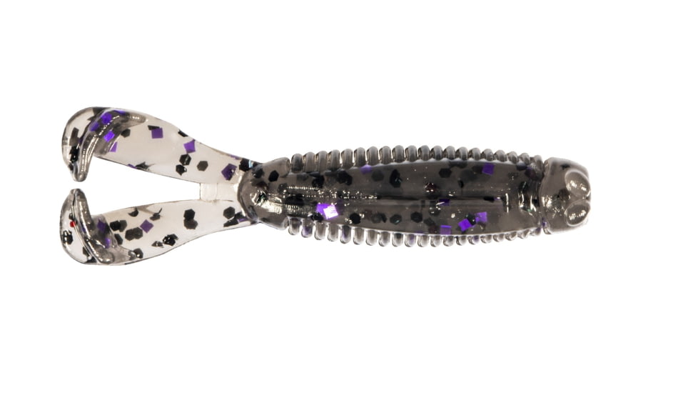 Z-man Micro Goat Creature Lure, 8 Pack, Smoke Purple, 1.75in, MGT-285PK8
