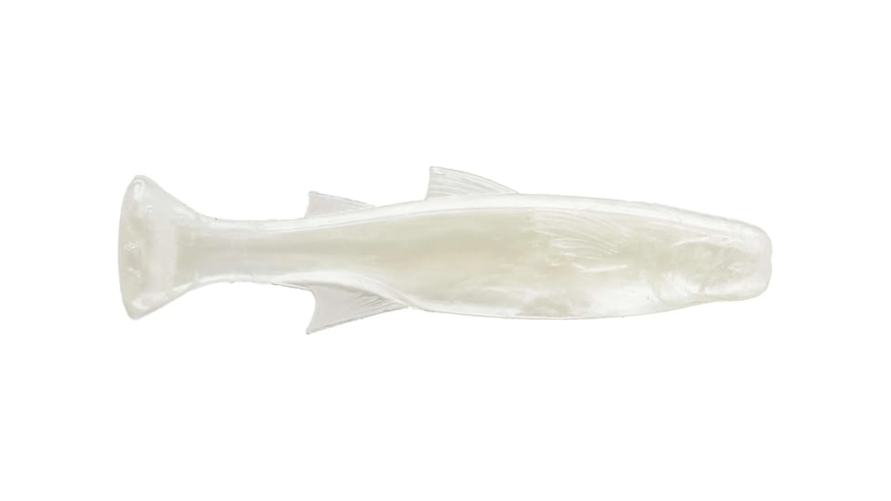Z-man Mulletron Swimbait Lure, 3 Pack, Pearl, 4in, MT4-84PK3