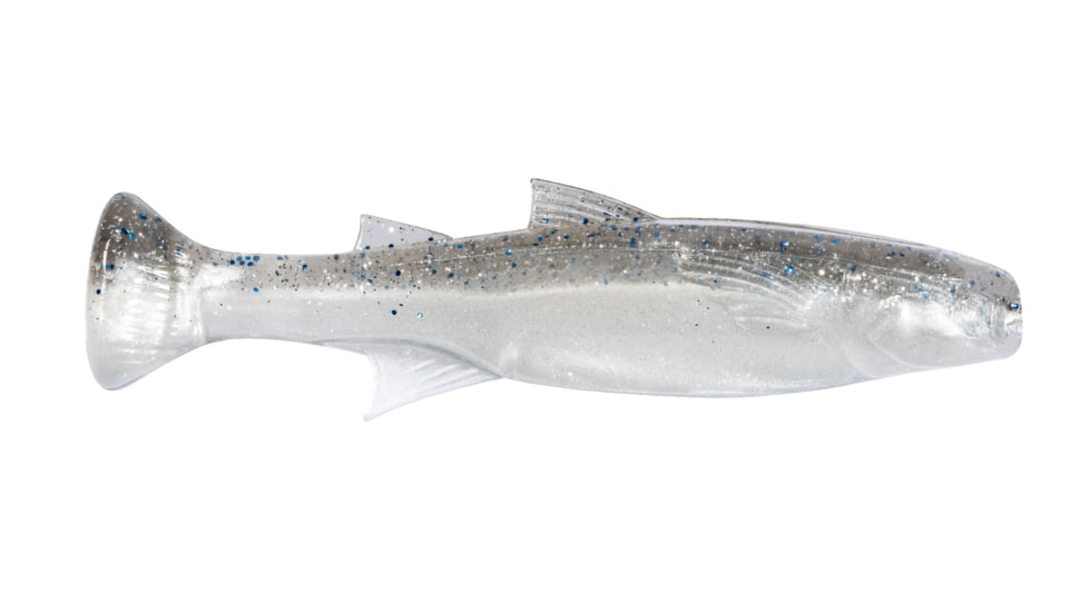 Z-man Mulletron Swimbait Lure, 4 Pack, Smoky Shad, 3.3in, MT3-57PK4