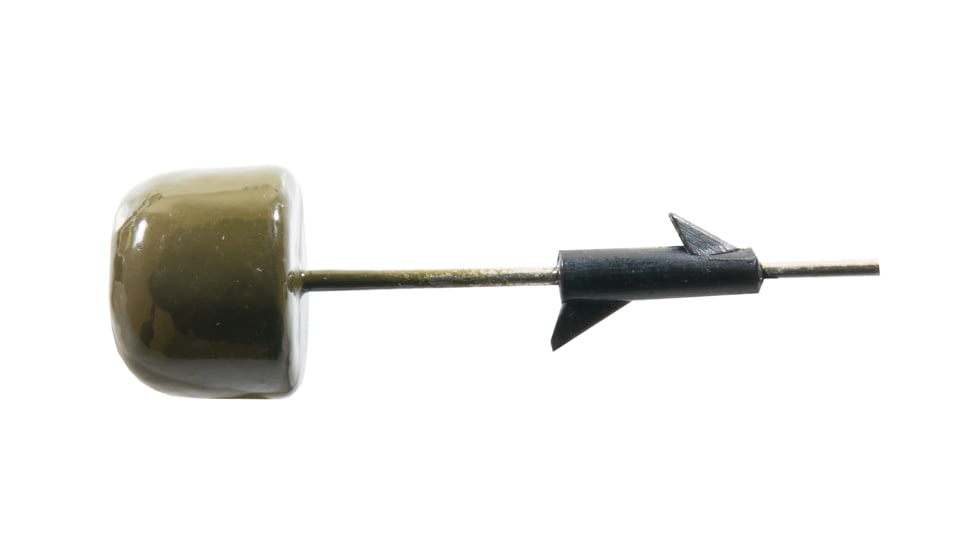 Z-man Neko Shroomz Nose Weights 1/15oz, Green Pumpkin, 4 Pack, NSH115-01PK4