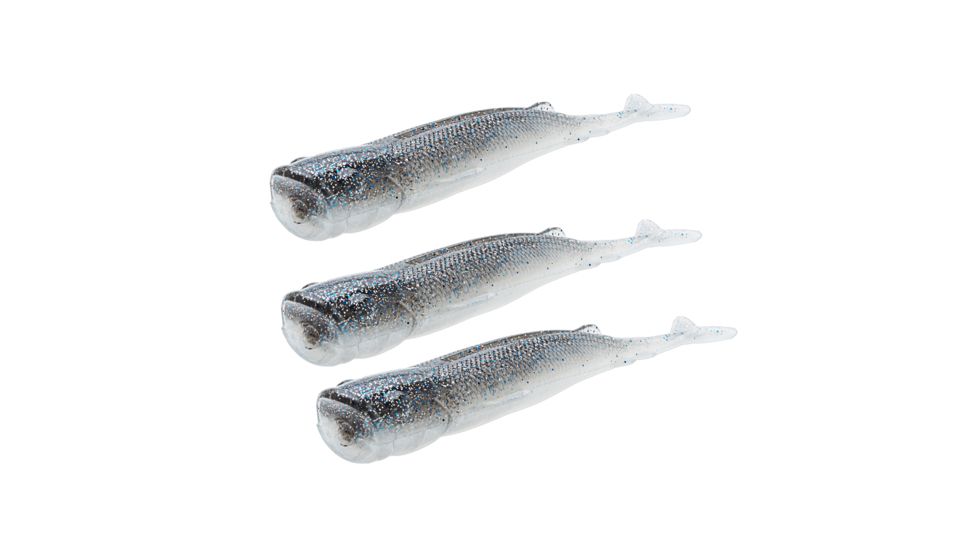 Z-man POP SHADZ 4 SMOKY SHAD 3PK POPSHAD4-57PK3