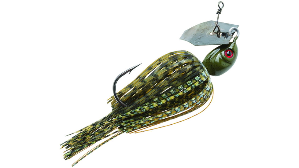 Z-man Project Z Chatterbait Bladed Swim Jig, 1/2oz, Dark Green Pumpkin, CB-PZ12-10