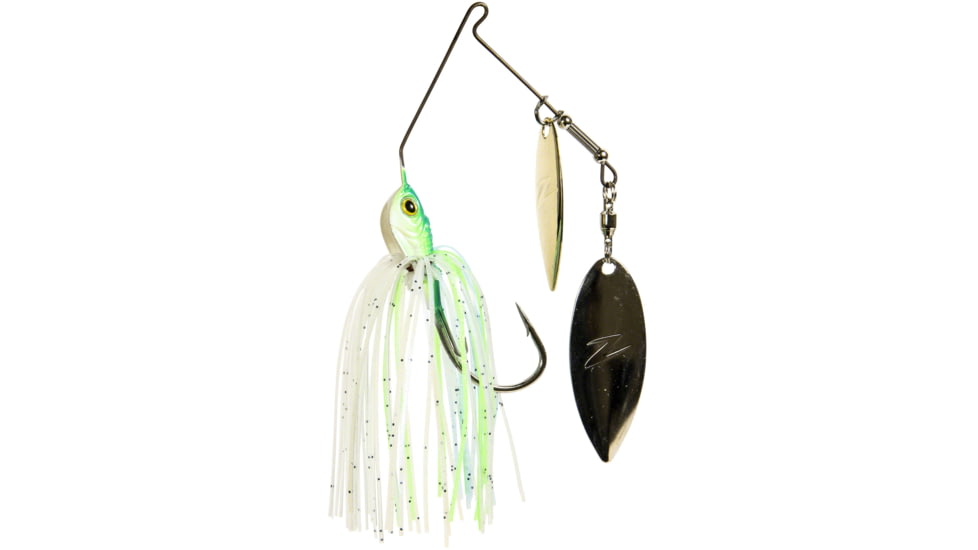 Z-man Slingbladez Power Finesse Double Willow Spinner Bait, 1/4oz, Sexy Shad, SBFW14-04