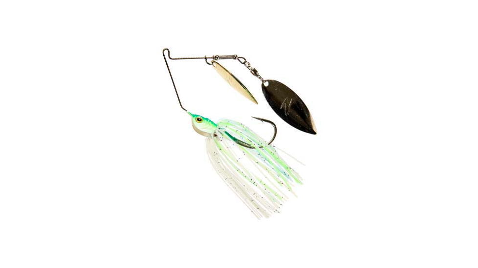 Z-man Slingbladez Power Finesse Double Willow Spinner Bait, 1/4oz, Blue Herring, SBFW14-01
