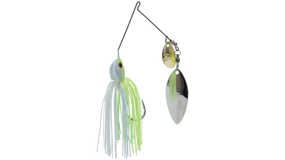 Z-man Slingbladez Willow Colorado Spinnerbait, 1/2oz, Chartreuse Pearl, SBT12-02