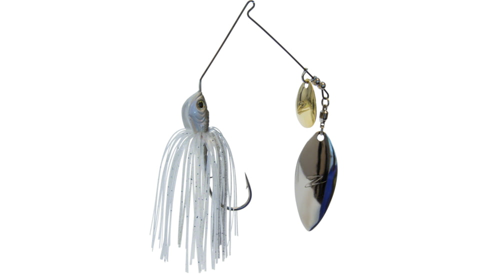 Z-man Slingbladez Willow Colorado Spinnerbait, 1/2oz, Clearwater Shad, SBT12-04