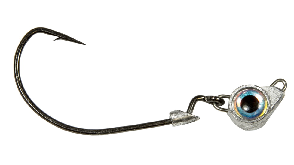 Z-man Texas Eye Jigheads, Pearl, 1/4oz, 3 per Pack, TXJH14-02PK3