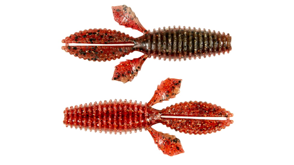 Z-man TRD Bugz Creature Bait, 6, 2.75in, Hot Craw, TBUGZ-359PK6
