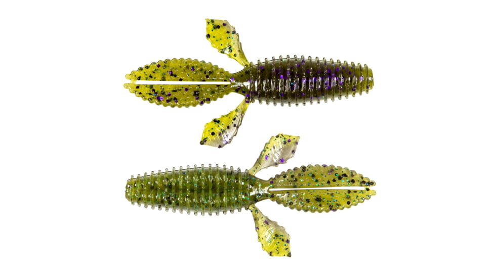 Z-man TRD Bugz Soft Bait, 6, 2.75in, Sprayed Grass, TBUGZ-298PK6