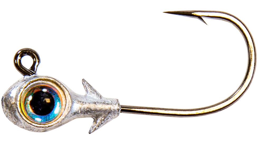 Z-man Trout Eye Finesse Jigheads, Pearl, 3/16oz, 3 per Pack, TEFH316-02PK3