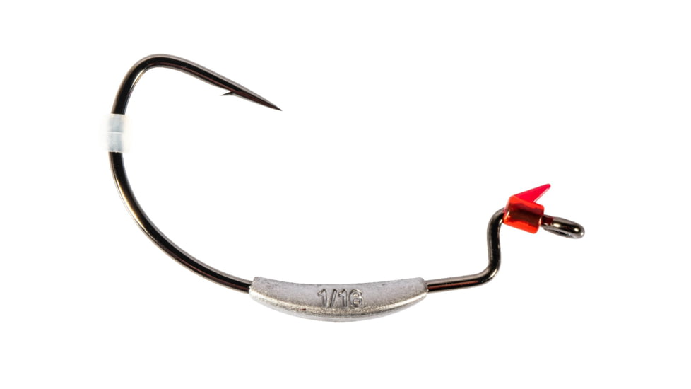 Z-man ZWG Weighted Swimbait Hook, Gray, 3/0, 1/16oz, ZWG30-116PK3