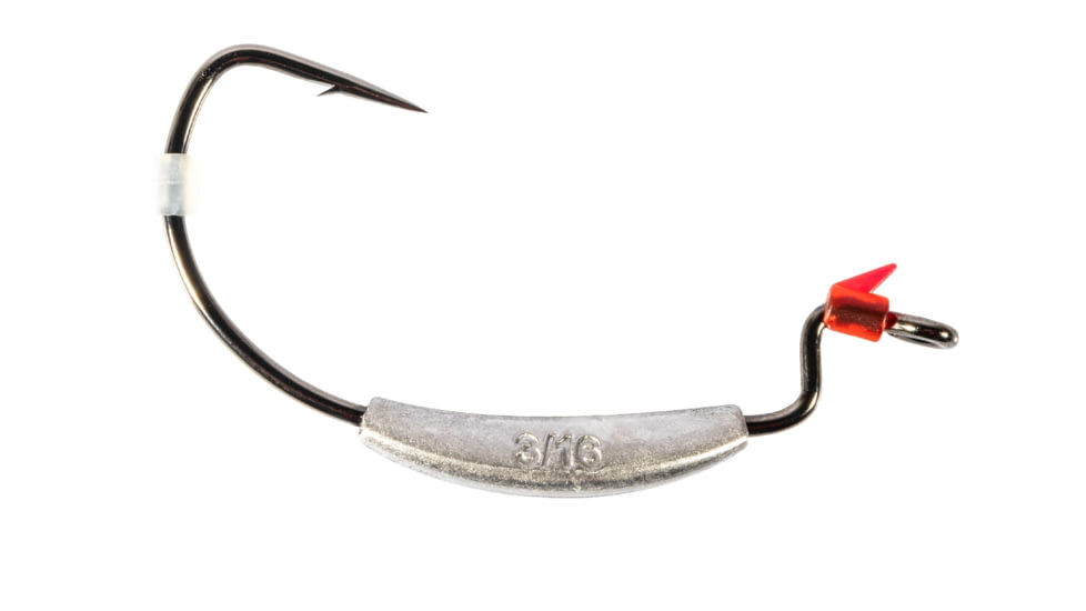 Z-man ZWG Weighted Swimbait Hook, Gray, 4/0, 3/16oz, ZWG40-316PK3