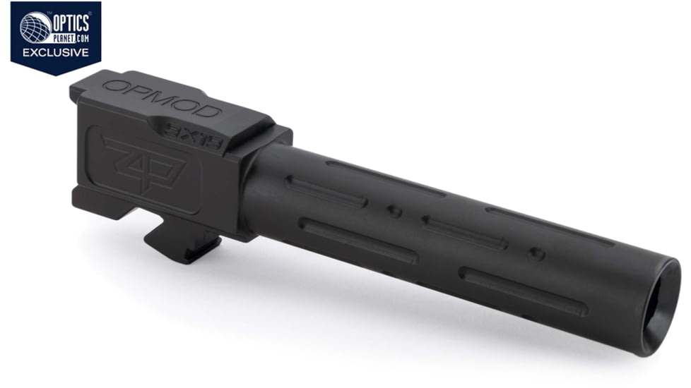 EDEMO Zaffiri OPMOD MG9 Glock 19 Flush and Crown Pistol Barrel, Black Nitride, ZP.19BBN.OPMOD, EDEMO1