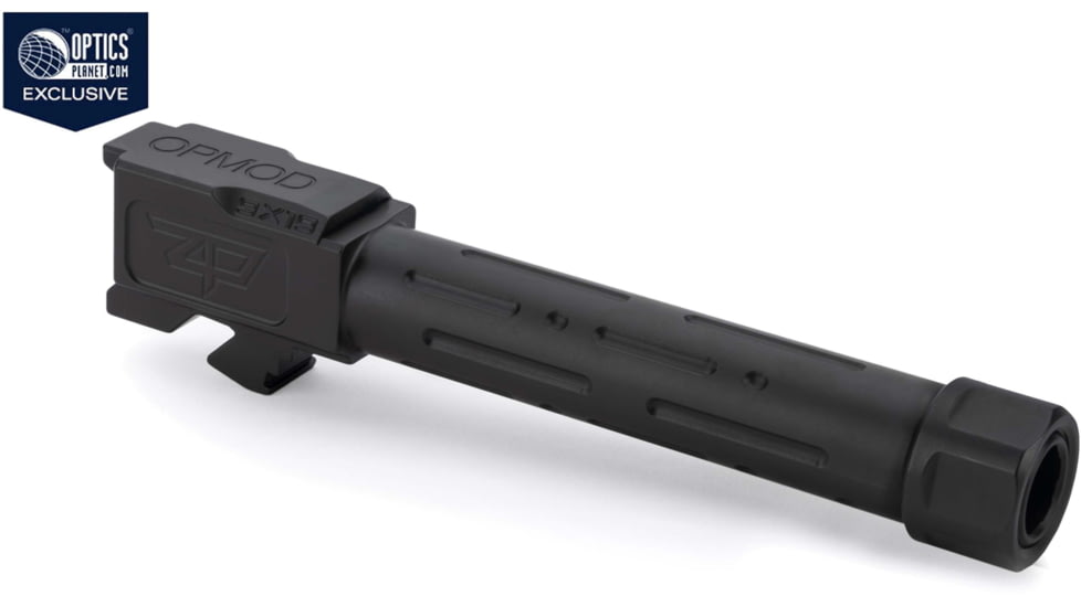 Zaffiri OPMOD MG9 Glock 19 Threaded Pistol Barrel, Black Nitride, ZP.19BTBN.OPMOD