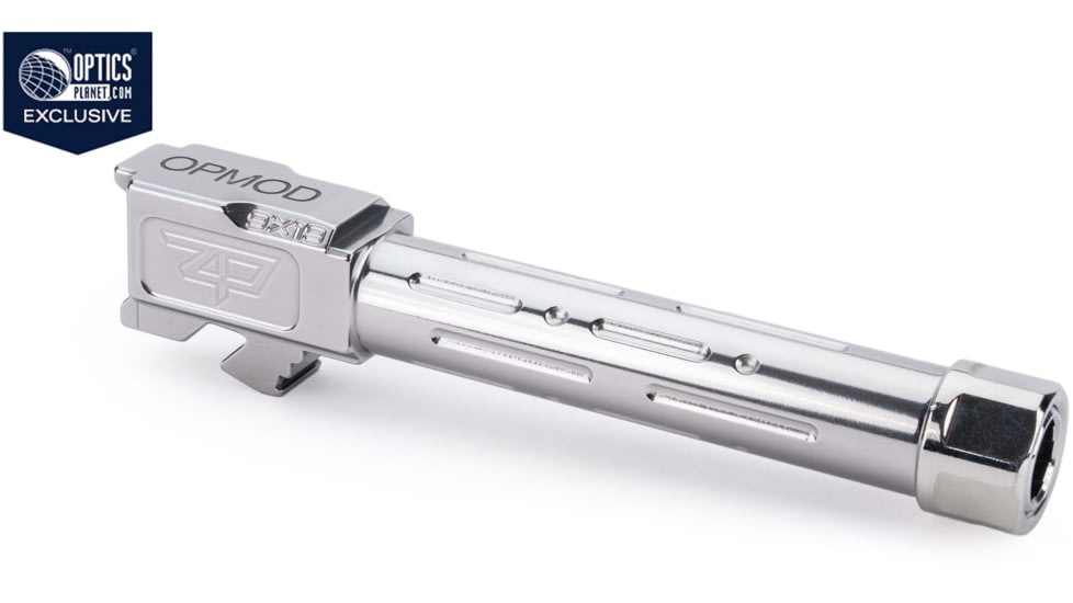 Zaffiri OPMOD MG9 Glock 19 Threaded Pistol Barrel, Stainless, ZP.19BTSS.OPMOD