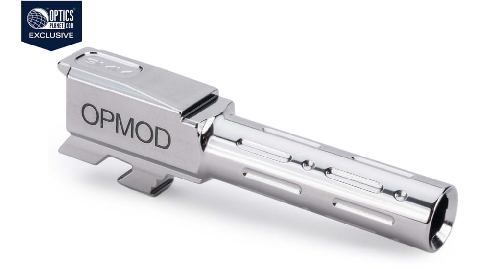 USED Zaffiri OPMOD MG9 Glock 43/43X Flush and Crown Pistol Barrel, Stainless, ZP.43BSS.OPMOD, EDEMO1, Condition Fair, Other