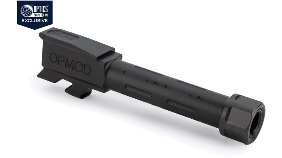 EDEMO Zaffiri OPMOD MG9 Glock 43/43X Threaded Pistol Barrel, Black Nitride, ZP.43BTBN-OPMOD, EDEMO1