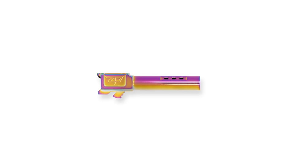 Zaffiri Precision Side Ported Glock 19 Gen 3, Glock 19 Gen 4 9mm Luger Non-Threaded Pistol Barrel