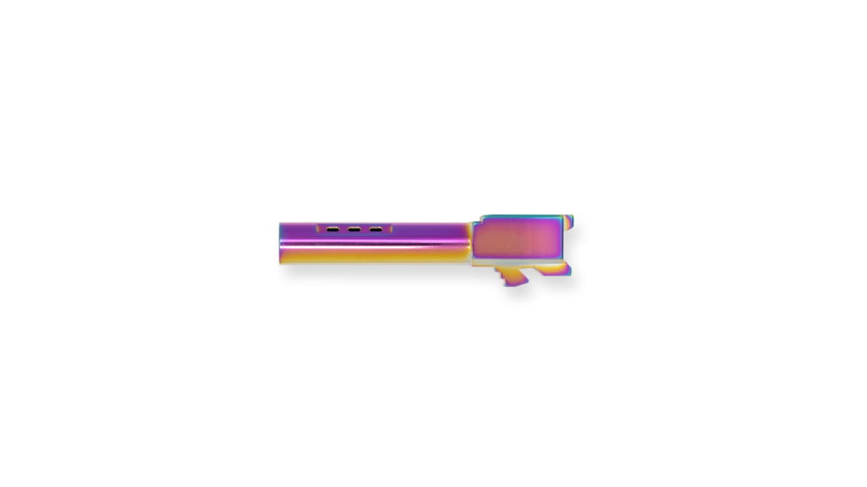 Zaffiri Precision Side Ported Glock 19 Gen 3, Glock 19 Gen 4 9mm Luger Non-Threaded Pistol Barrel
