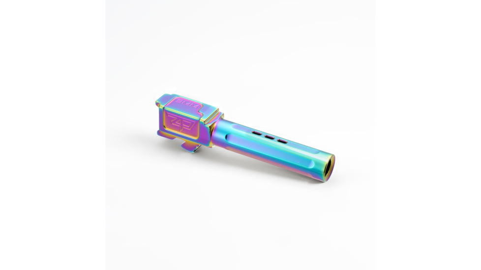 Zaffiri Precision Top Ported Glock 19 Gen 3, Glock 19 Gen 4 9mm Luger Non-Threaded Pistol Barrel