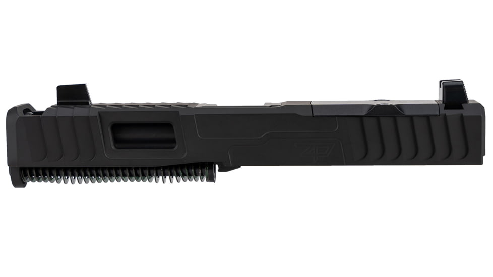 Zaffiri Precision ZPS.B Glock 19 Gen 3 9mm Luger Complete Upper Kit, Optics Ready Slide, RMR Footprint, Black, ZPSB19BLKCU2