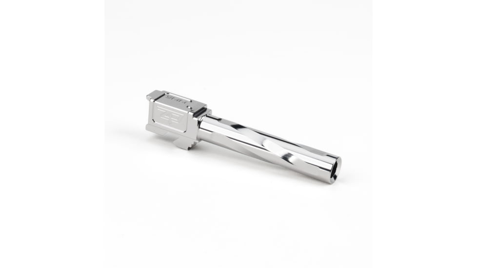 Zaffiri Precision Flush and Crown Glock 17 Gen 3, Glock 17 Gen 4 9mm Luger Non-Threaded Pistol Barrel, 4.37in, 1-10 RH Twist, Polished, Stainless, BA-G17G14-FC-SS