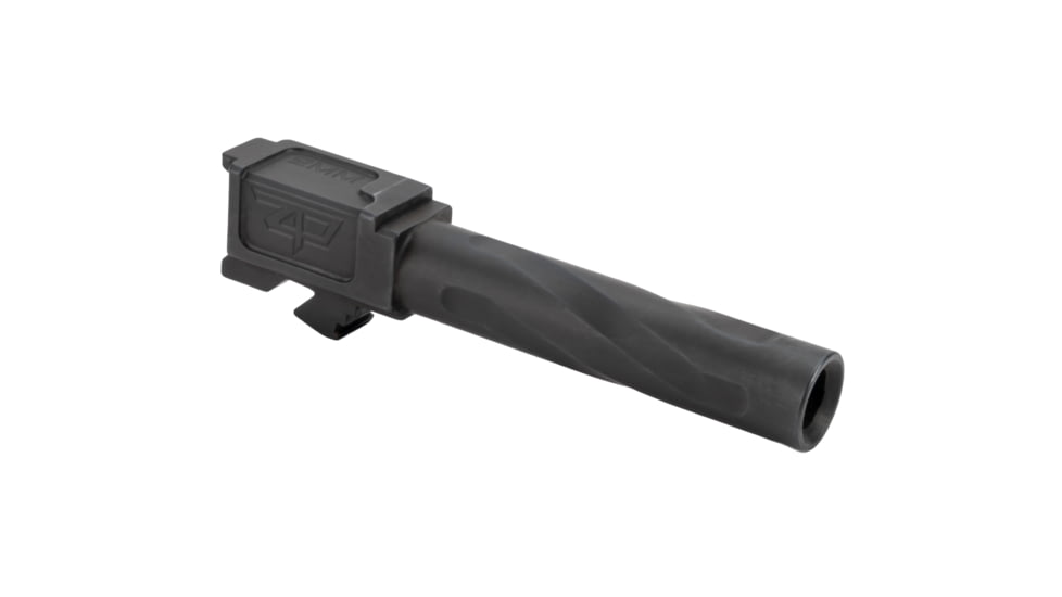 Zaffiri Precision Flush and Crown Glock 19 Gen 5 9mm Luger Non-Threaded Pistol Barrel, 3.95in, 1-10 RH Twist, Nitride, Black, BA-G19G5-FC-BN