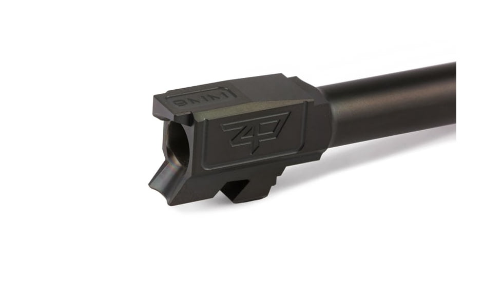 Zaffiri Precision Flush and Crown Glock 48 9mm Luger Non-Threaded Pistol Barrel, 4.08in, 1-10 RH Twist, Nitride, Black, BA-G48-FC-BN