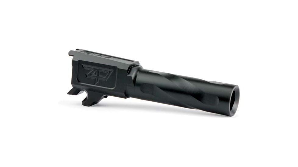Zaffiri Precision Flush and Crown Pistol Barrel, Sig P365, 9mm, 1/16 Twist, 416R Stainless Steel, Black Nitride, ZP.365BBN