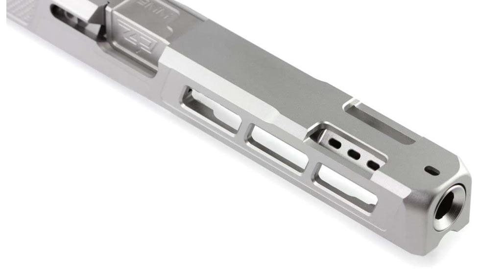 Zaffiri Precision Flush and Crown Ported Pistol Barrel, Glock 34 Gen 1-4/ZPS.P Slide, 9mm, 1/16 Twist, 416R Stainless Steel, Stainless Steel, ZP.34BPSS