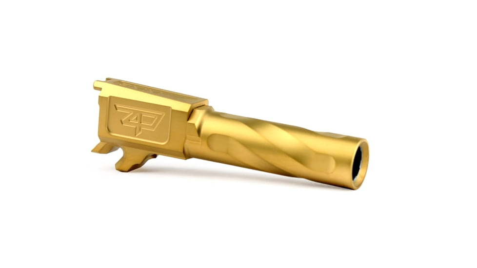 Zaffiri Precision Flush and Crown SIG Sauer P365 9mm Luger Non-Threaded Pistol Barrel, 3.06in, 1-10 RH Twist, PVD, Gold, BA-P365-FC-GLD