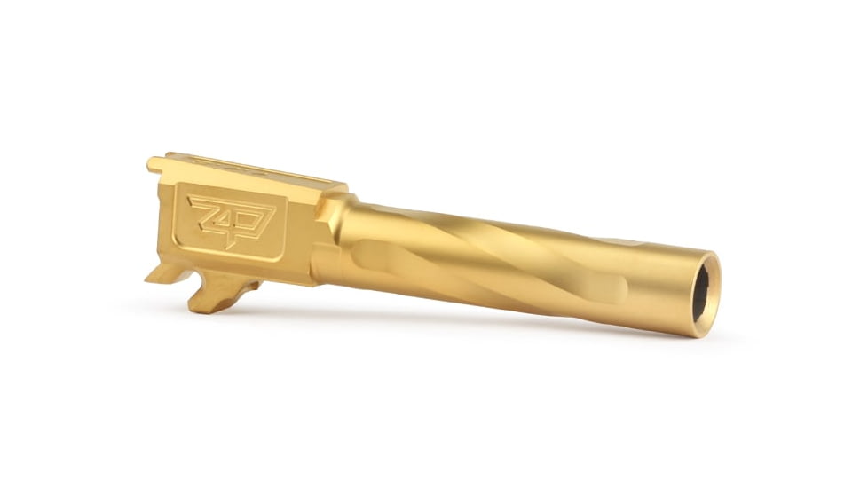 Zaffiri Precision Flush and Crown SIG Sauer P365 XL 9mm Luger Non-Threaded Pistol Barrel, 3.65in, 1-10 RH Twist, PVD, Gold, BA-P365XL-FC-GLD