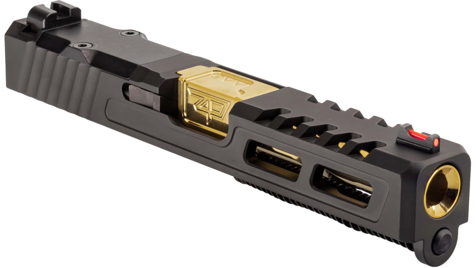 Zaffiri Precision Glock 19 Gen 3 ZPS.2 Complete Upper RMR Cut, Gold, Black, ZPS.2.19.BLK.CU.2