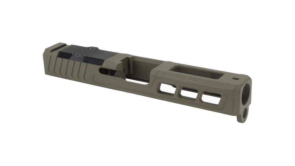 Zaffiri Precision Glock 23 Gen 3 ZPS.3 RMR Cut Slide, OD Green, ZPS.3.23.OD