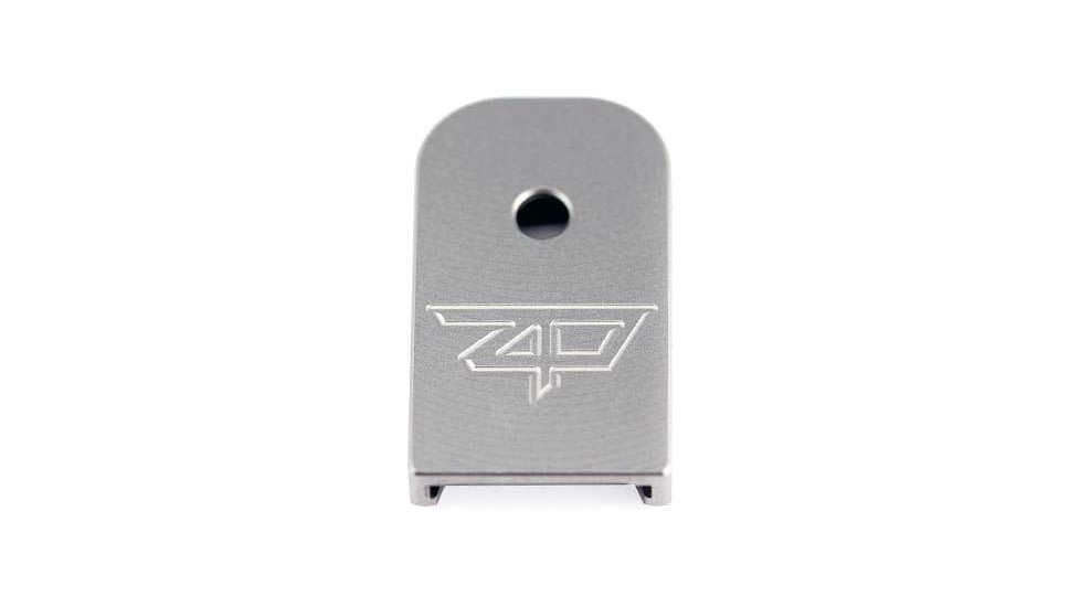 Zaffiri Precision Glock 43 Magazine Plate, Stainless Steel, ZP.MP.43.SS