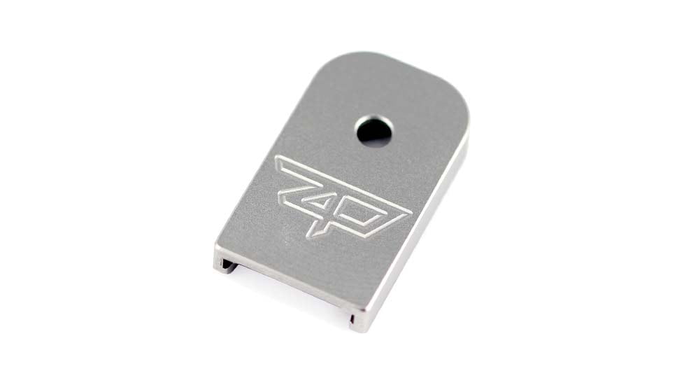 Zaffiri Precision Glock 43 Magazine Plate, Stainless Steel, ZP.MP.43.SS