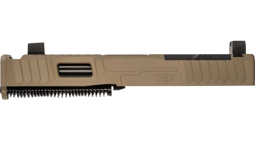 Zaffiri Precision IBS Glock 19 Gen 3 Complete Pistol Slide, Nitride, Flat Dark Earth/Black, G19G3-IBS-RMR-FDE-CP-BN