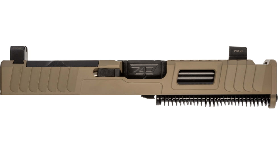 Zaffiri Precision IBS Glock 19 Gen 3 Complete Pistol Slide, Nitride, Flat Dark Earth/Black, G19G3-IBS-RMR-FDE-CP-BN