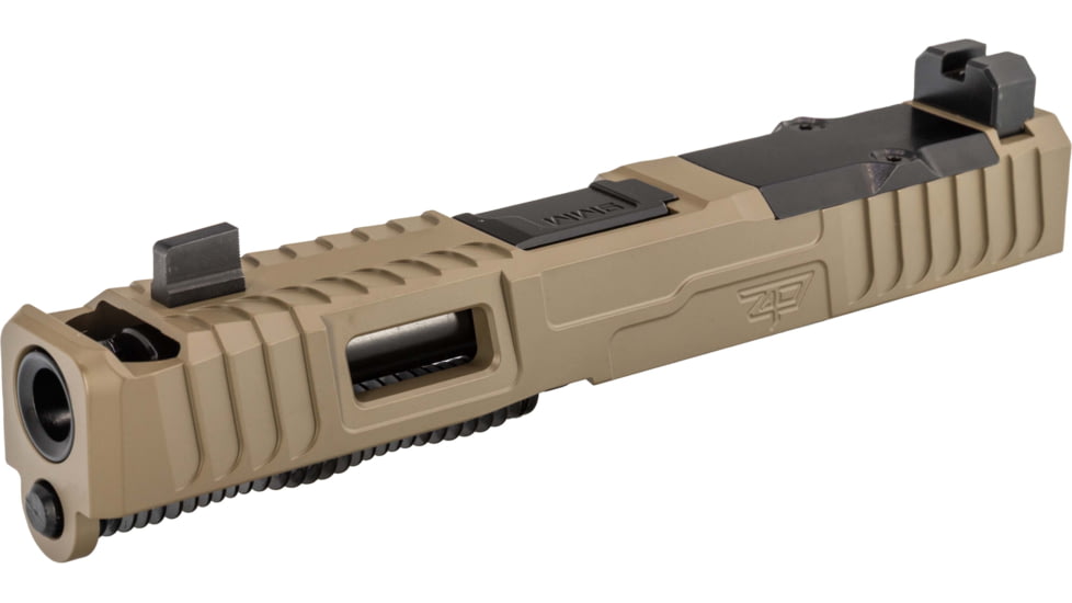 Zaffiri Precision IBS Glock 19 Gen 3 Complete Pistol Slide, Nitride, Flat Dark Earth/Black, G19G3-IBS-RMR-FDE-CP-BN