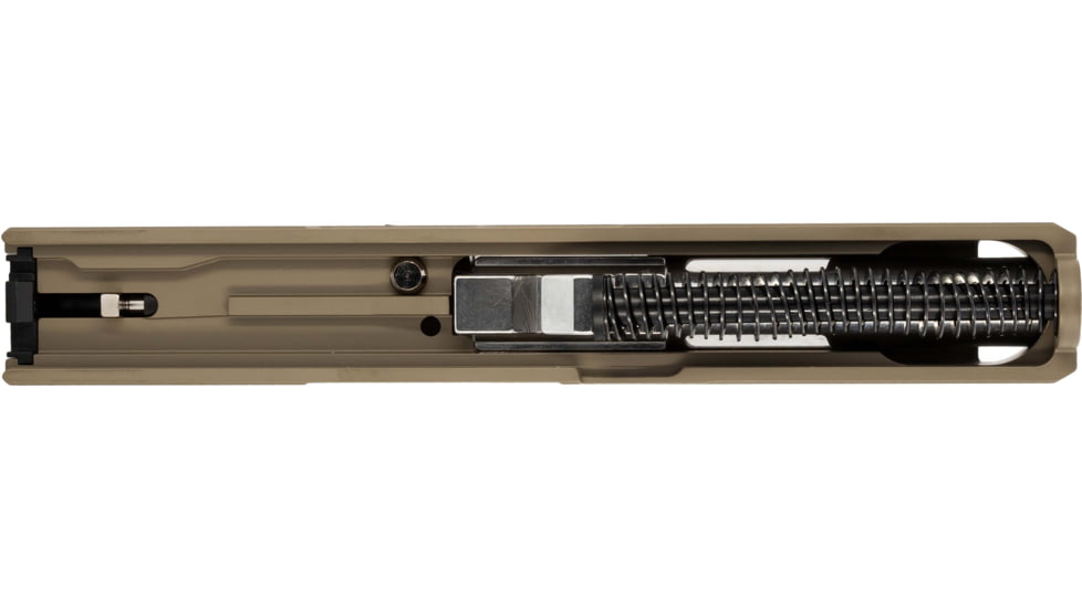 Zaffiri Precision IBS Glock 19 Gen 3 Complete Pistol Slide, Polished, Flat Dark Earth/Stainless, G19G3-IBS-RMR-FDE-CP-SS