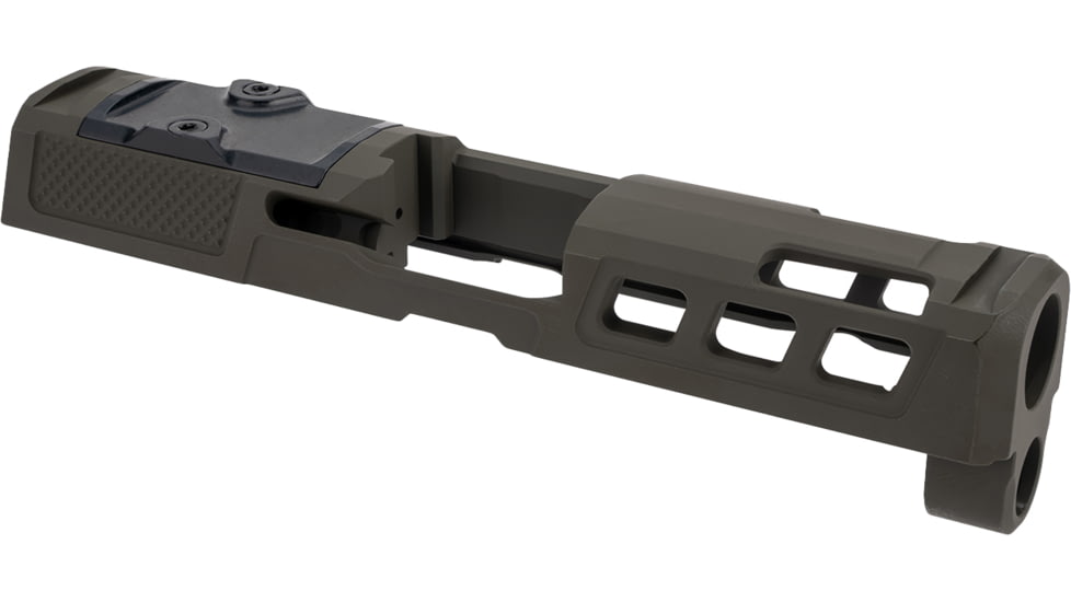 Zaffiri Precision P320C Ported Slide RMR Cut, OD Green, ZPS.P.P320C.OD