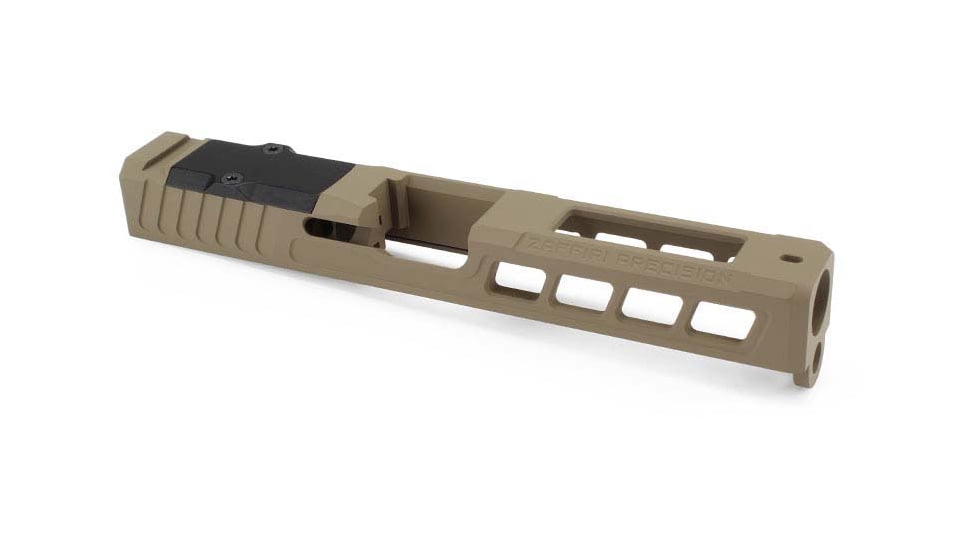 Zaffiri Precision RTS Glock 17 Gen 3 ZPS.3 Pistol Slide RMR Cut, Flat Dark Earth, Small, ZPS.3.17.FDE