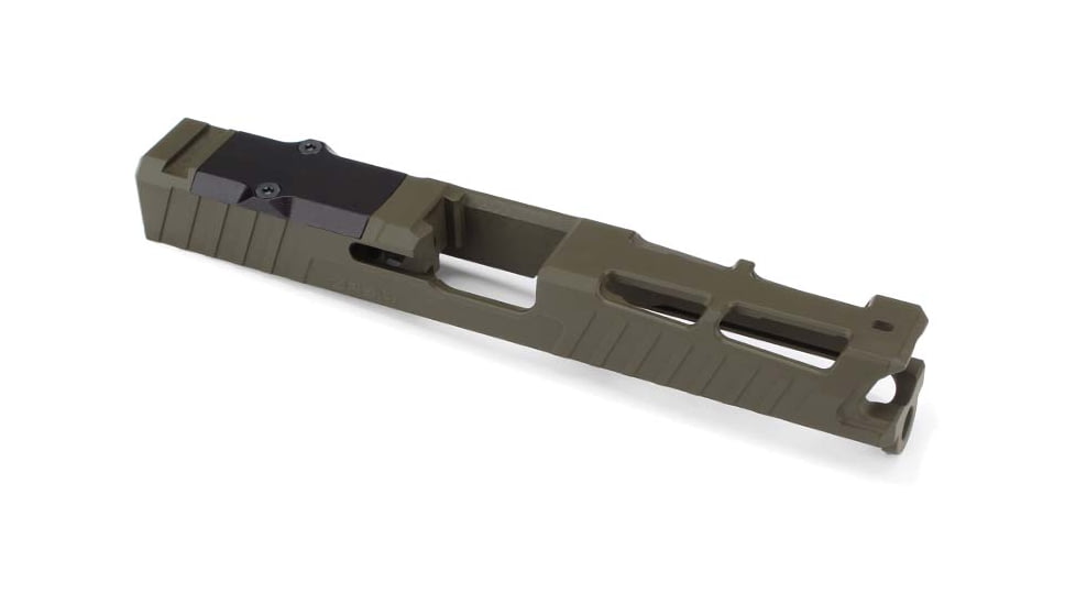 Zaffiri Precision RTS Glock 17 Gen 3 ZPS.4 RMR Cut Slide, Olive Drab OD Green, ZPS.4.17.OD
