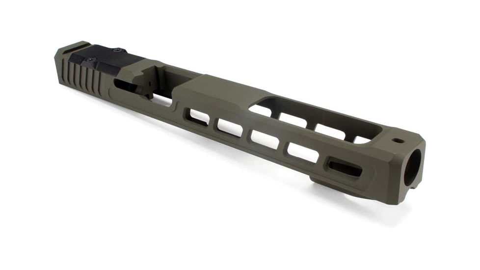 Zaffiri Precision RTS Glock 17L Gen 3 ZPS.3 RMR Cut Slide, Olive Drab OD Green, ZPS.3.17L.OD