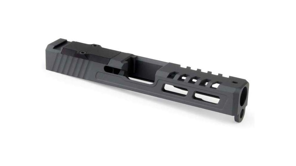 Zaffiri Precision RTS Glock 17 Gen 3 ZPS.2 Pistol Slide RMR Cut, Sniper Grey, Small, ZPS.2.17.SG