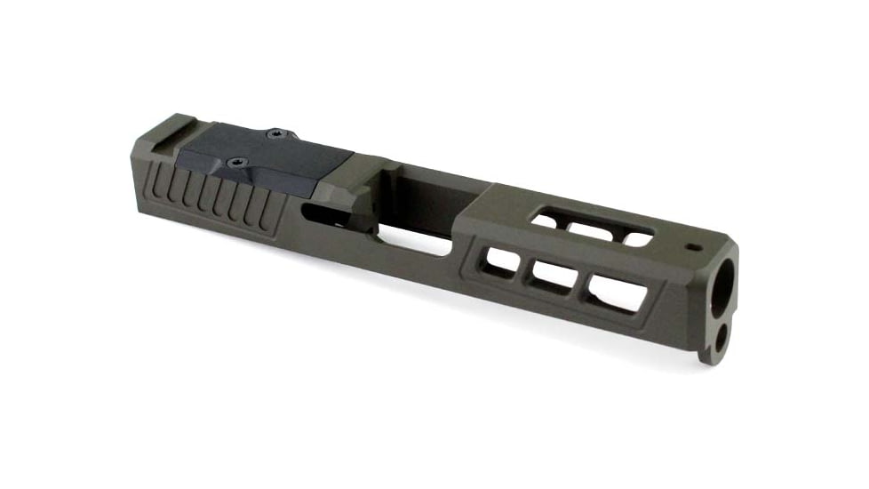 Zaffiri Precision RTS Glock 19 Gen 3 ZPS.6 RMR Cut Slide, Olive Drab OD Green, ZPS.6.19.OD