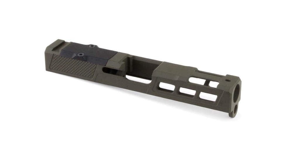 Zaffiri Precision RTS Glock 19 Gen 3 ZPS.P RMR Cut Slide, Olive Drab OD Green, ZPS.P.19.OD
