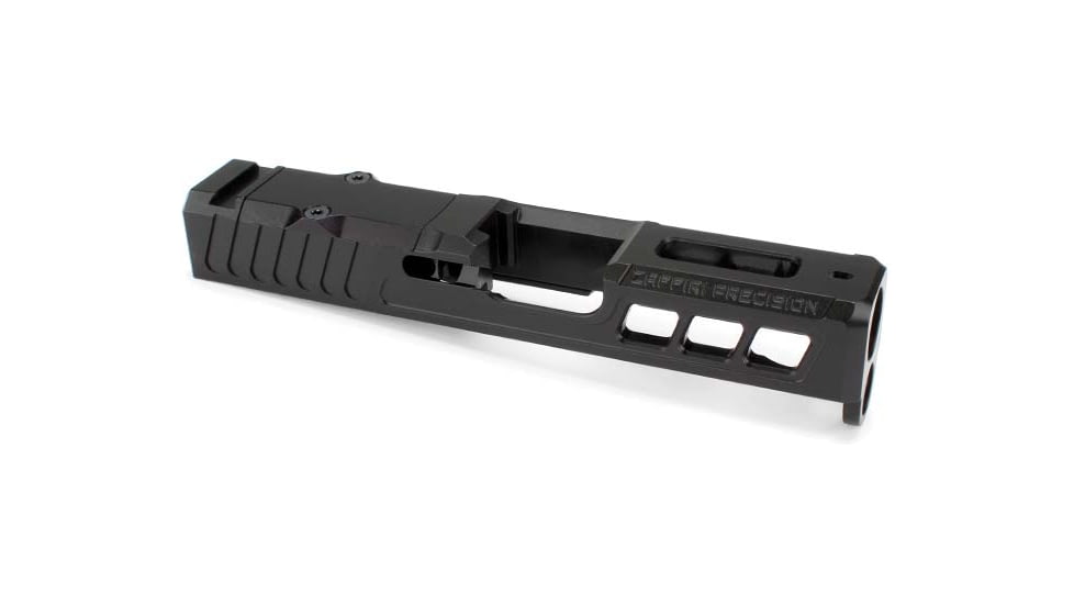 Zaffiri Precision RTS Glock 26 Gen 3/4 ZPS.3 RMR Cut Slide, Armor Black, ZPS.3.26.BLK