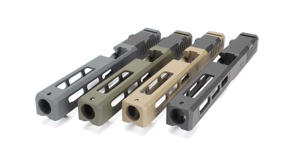 Zaffiri Precision RTS Glock 34 Gen 4 ZPS.6 RMR Cut Slide, Armor Black, Flat Dark Earth, Olive Drab, Sniper Grey